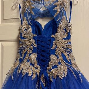 quinceanera dress/ ball gown prom dress